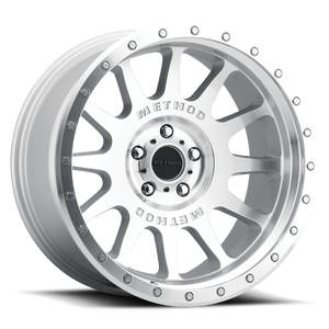 Method Race Wheels MR605 NV MACHINED - CLEAR COAT 20x10 -24 5x127mm 71.5mm - WheelWiz