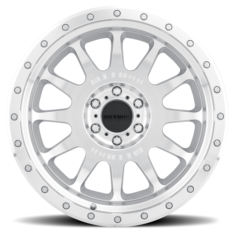 Method Race Wheels MR605 NV MACHINED - CLEAR COAT 20x10 -24 6x5.5mm 106.25mm - WheelWiz