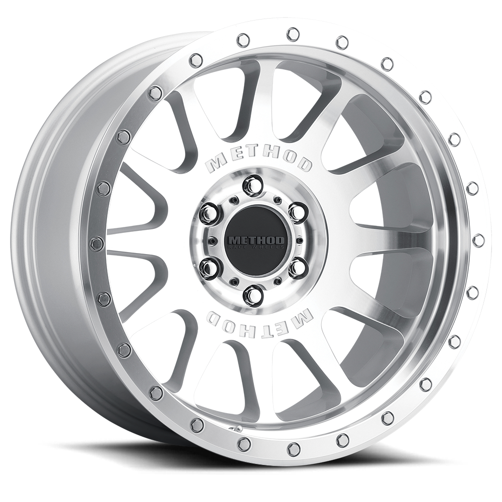 Method Race Wheels MR605 NV MACHINED - CLEAR COAT 20x10 -24 6x135mm 87mm - WheelWiz