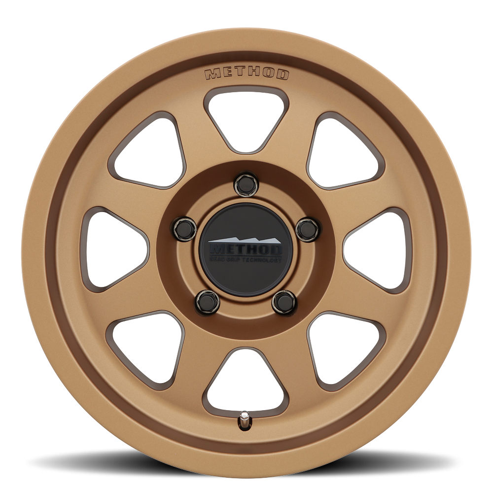 Method Race Wheels MR701 Bead Grip METHOD BRONZE 17x7.5 +50 5x160mm 65mm - WheelWiz
