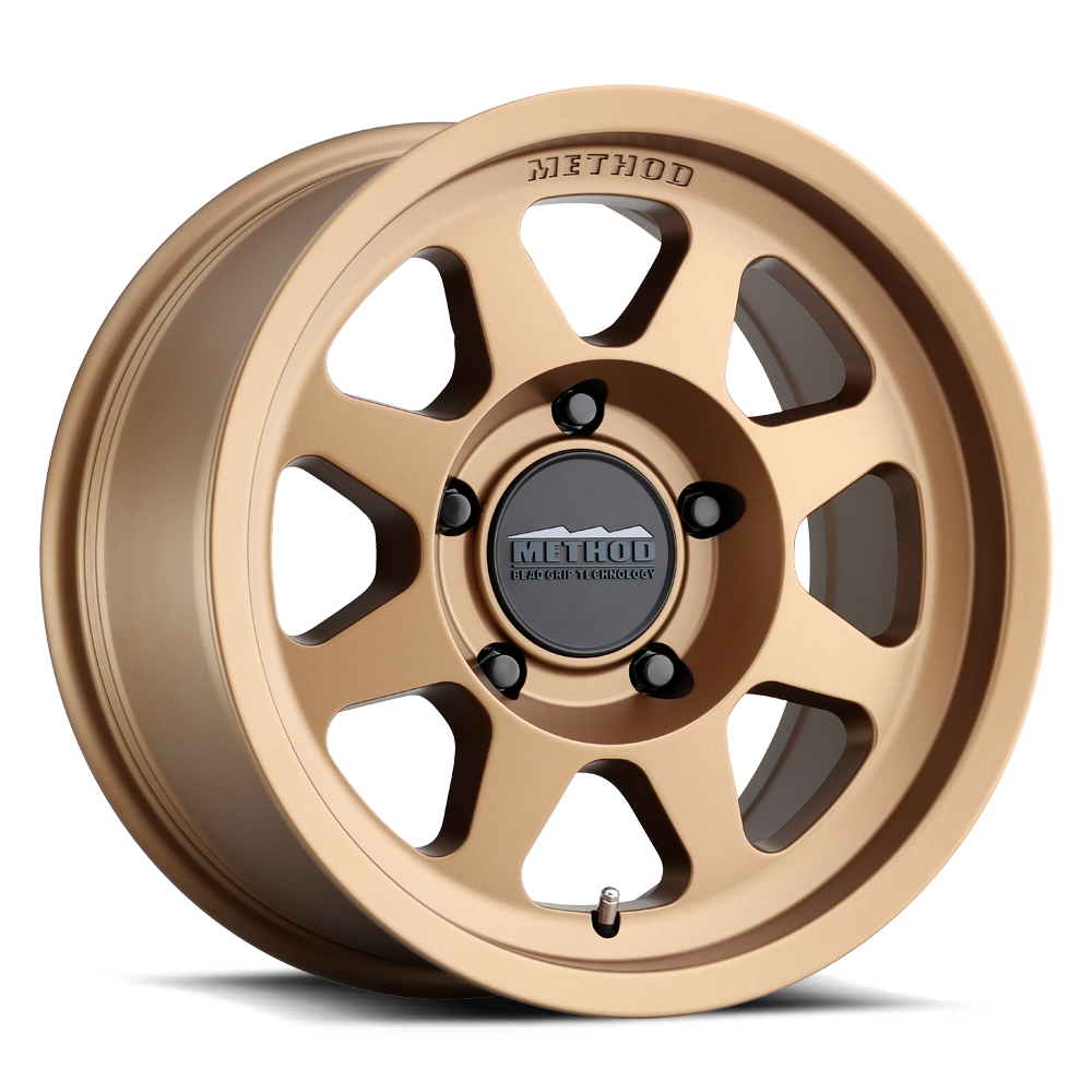 Method Race Wheels MR701 Bead Grip METHOD BRONZE 17x7.5 +50 5x160mm 65mm - WheelWiz