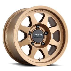 Method Race Wheels MR701 Bead Grip METHOD BRONZE 17x7.5 +50 5x160mm 65mm - WheelWiz