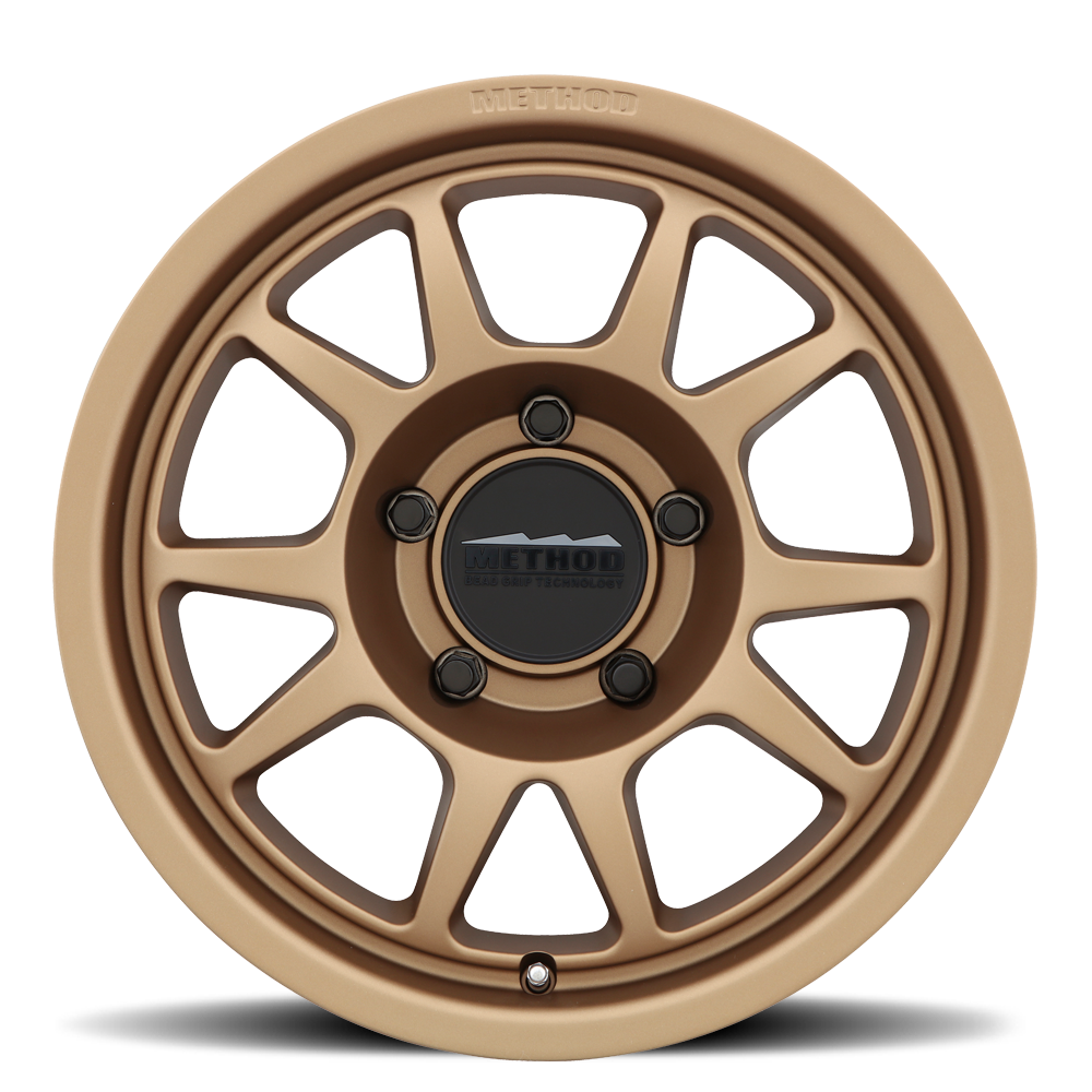 Method Race Wheels MR702 Bead Grip METHOD BRONZE 17x8.5 0 5x150mm 110.5mm - WheelWiz