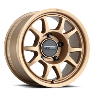 Method Race Wheels MR702 Bead Grip METHOD BRONZE 17x8.5 0 5x150mm 110.5mm - WheelWiz