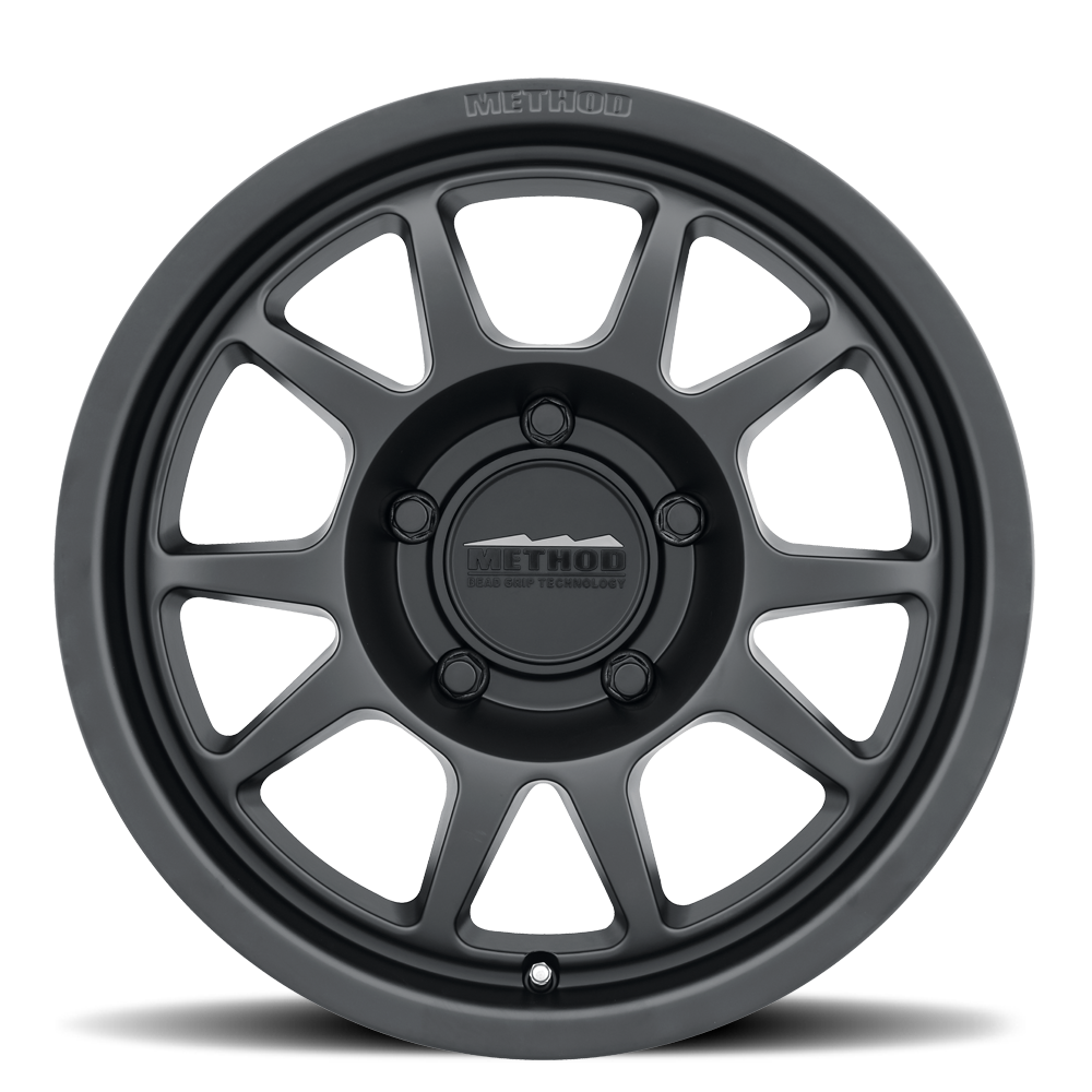 Method Race Wheels MR702 Bead Grip MATTE BLACK 17x8.5 0 5x150mm 110.5mm - WheelWiz
