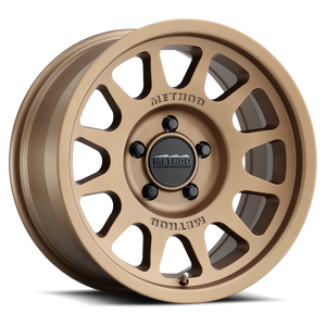 Method Race Wheels MR703 Bead Grip METHOD BRONZE 15x7 +15 5x100mm 56.1mm - WheelWiz
