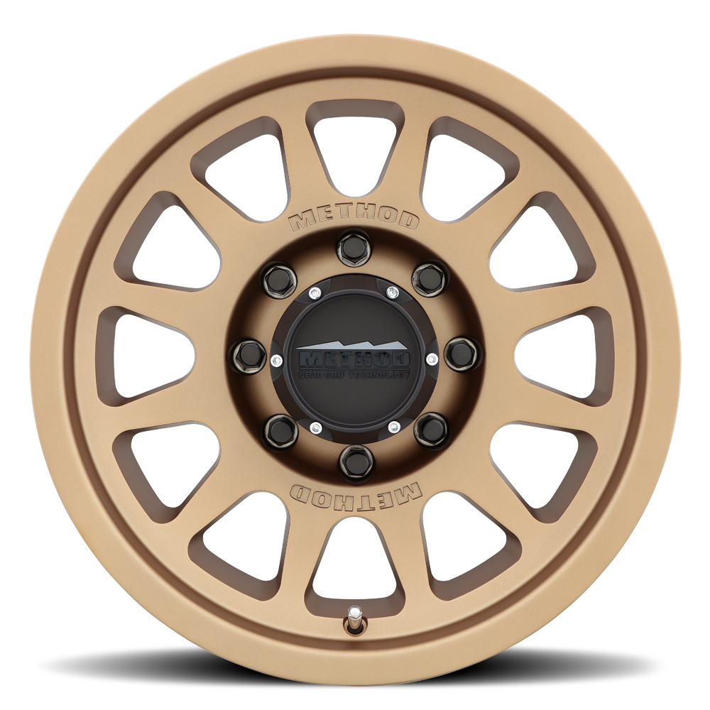 Method Race Wheels MR703 Bead Grip METHOD BRONZE 17x8.5 0 8x165.1mm 130.81mm - WheelWiz