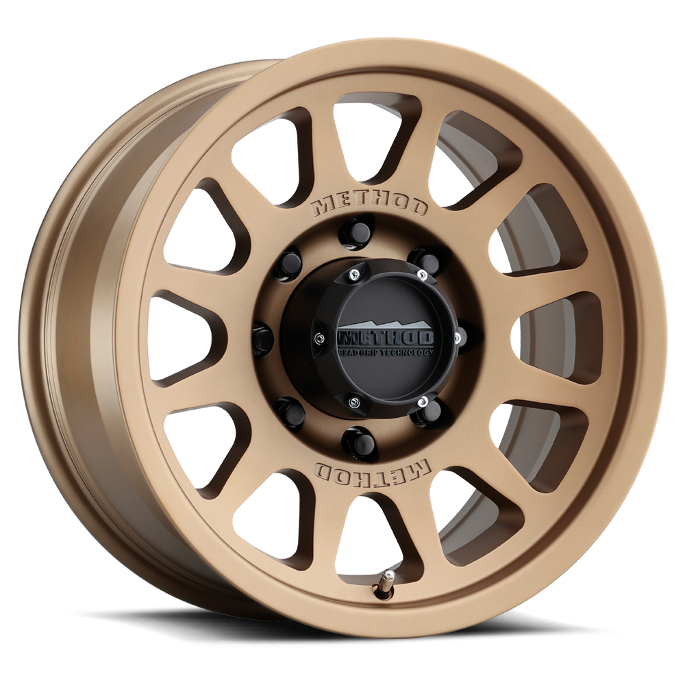 Method Race Wheels MR703 Bead Grip METHOD BRONZE 17x8.5 0 8x165.1mm 130.81mm - WheelWiz