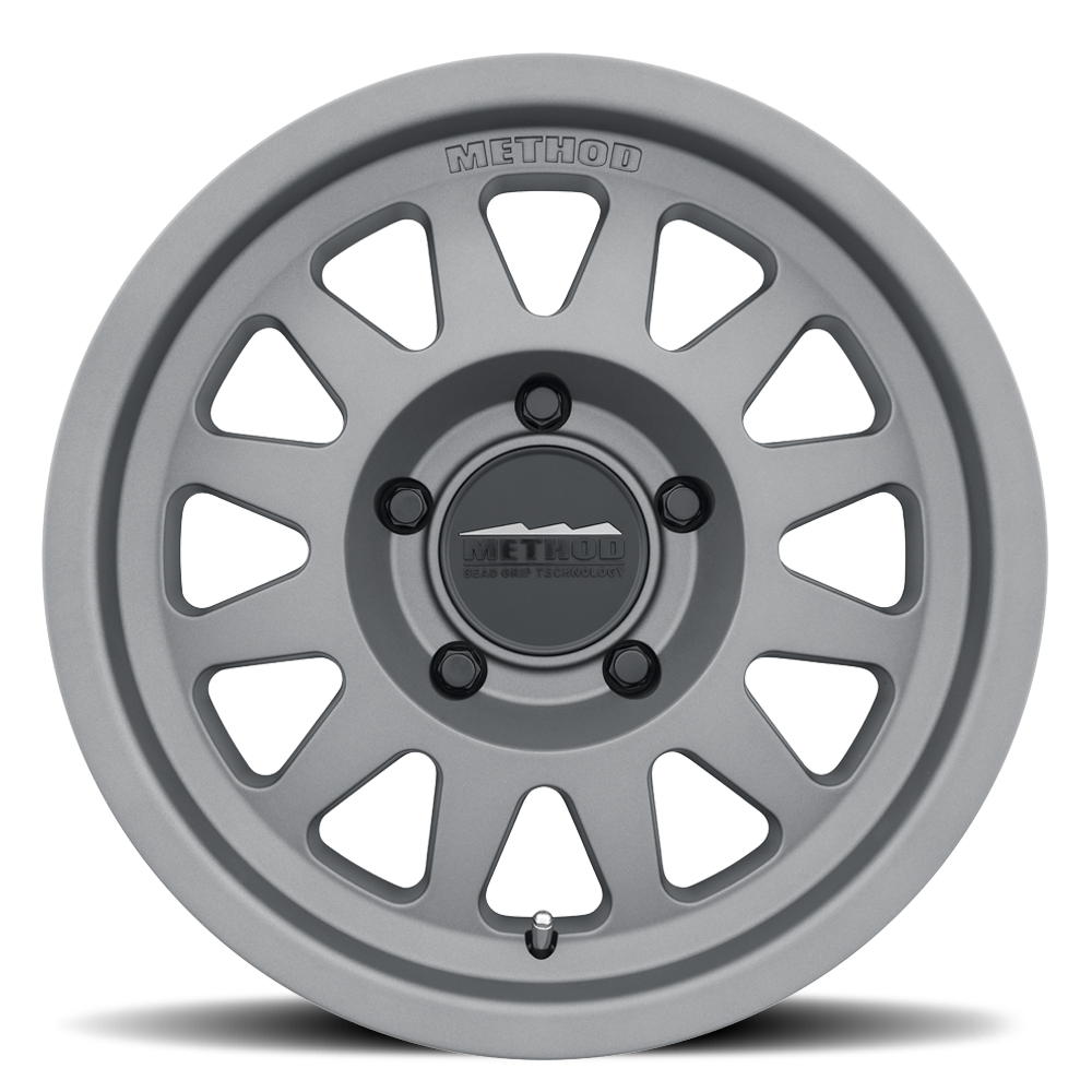 Method Race Wheels MR704 Bead Grip TITANIUM 17x8.5 0 5x150mm 110.5mm - WheelWiz