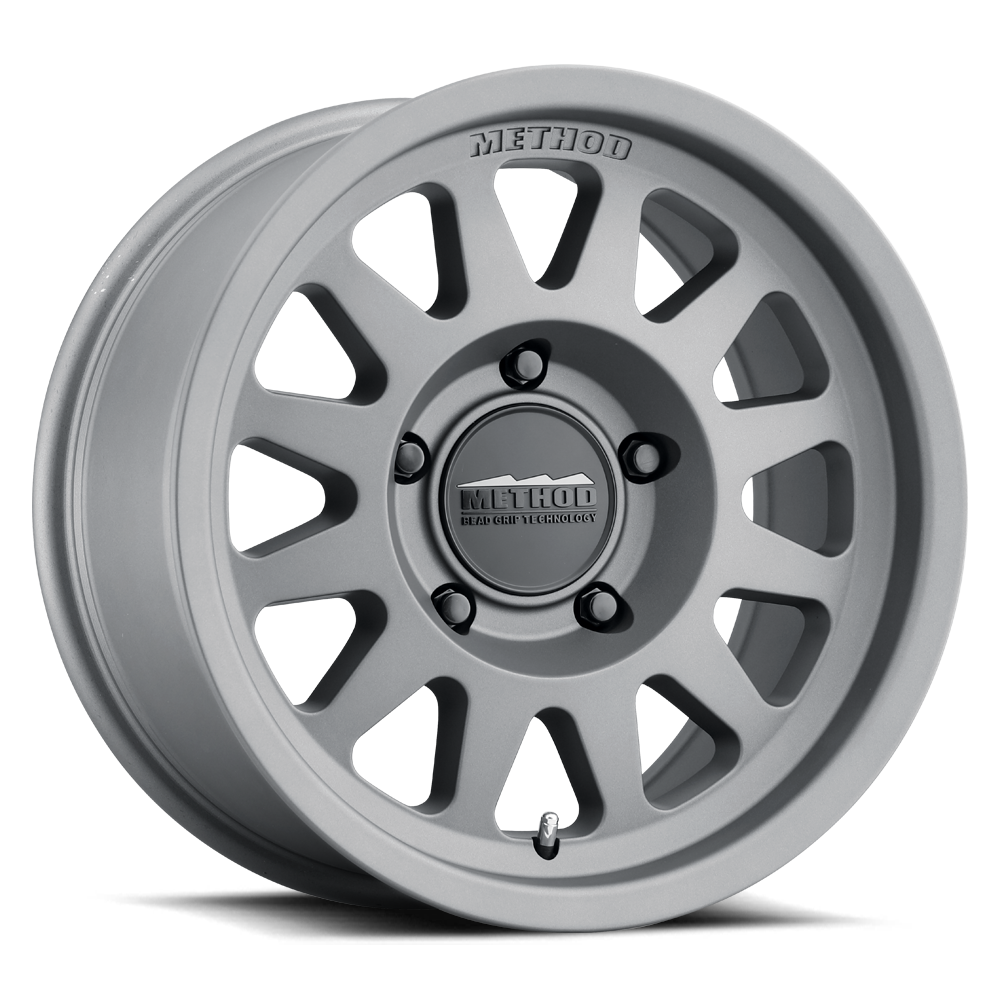 Method Race Wheels MR704 Bead Grip TITANIUM 17x8.5 0 5x150mm 110.5mm - WheelWiz