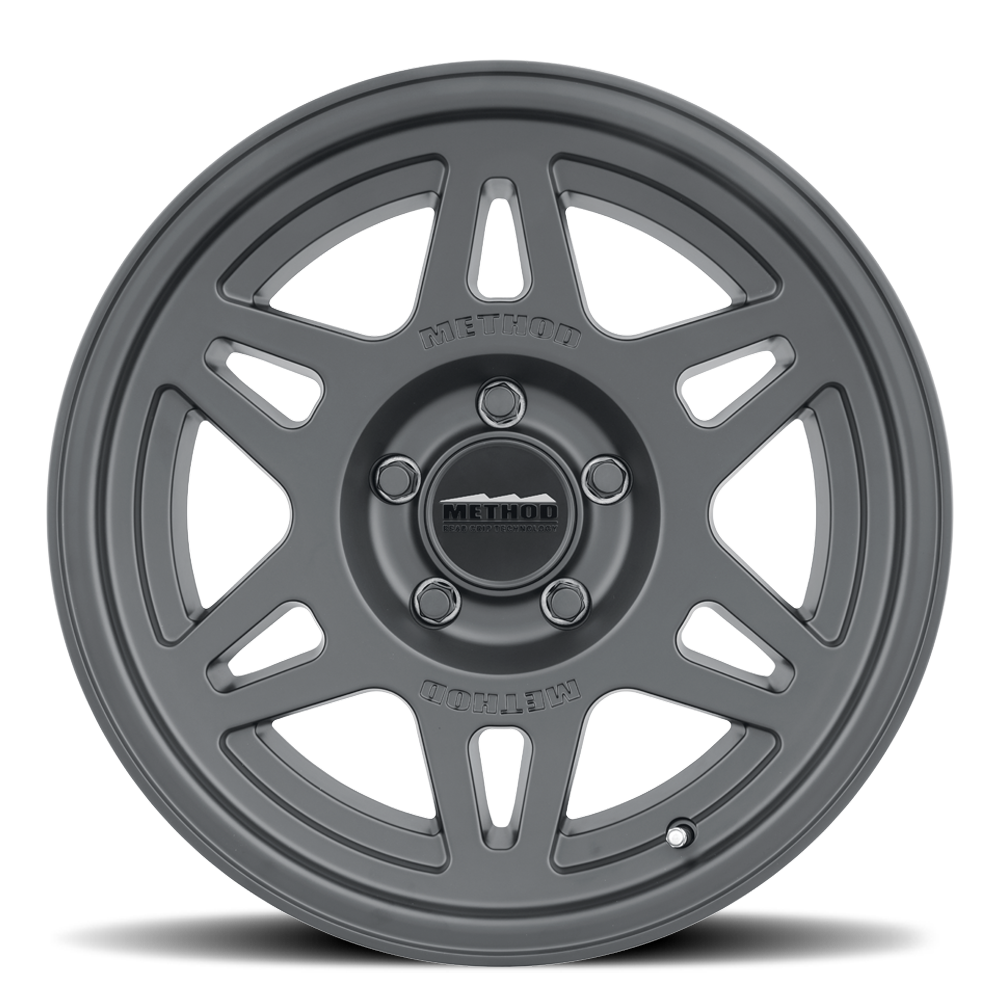 Method Race Wheels MR706 Bead Grip MATTE BLACK 17x8.5 0 5x127mm 71.5mm