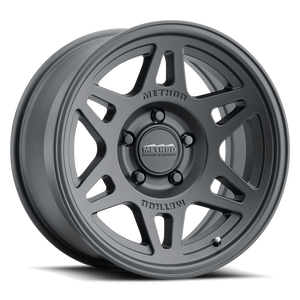 Method Race Wheels MR706 Bead Grip MATTE BLACK 17x7.5 +30 5x108mm 63.4mm - Wheelwiz