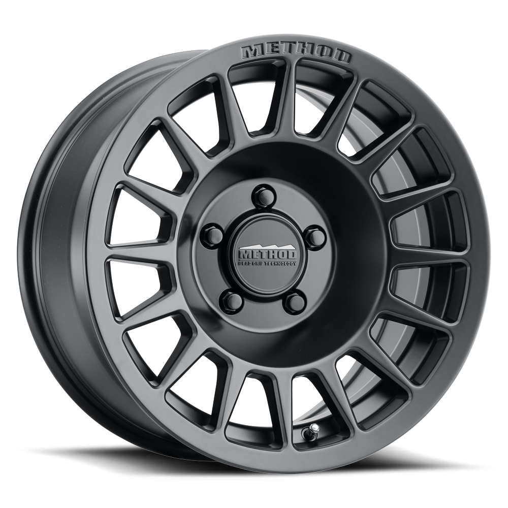 Method Race Wheels MR707 Bead Grip MATTE BLACK 15x7 +15 5x100mm 56.1mm