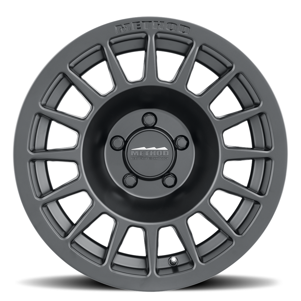 Method Race Wheels MR707 Bead Grip MATTE BLACK 15x7 +15 5x100mm 56.1mm