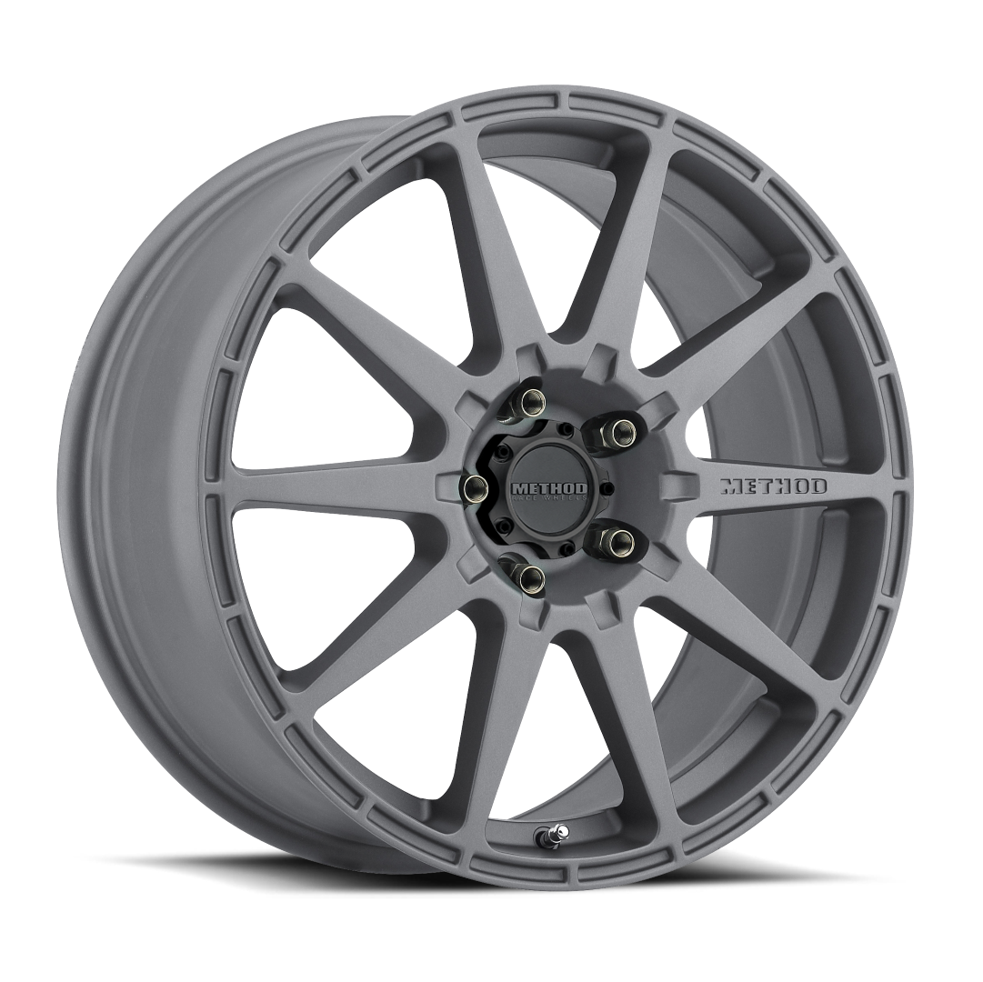 Method Race Wheels MR501 RALLY TITANIUM 17x8 +42 5x114.3mm 67.1mm - WheelWiz
