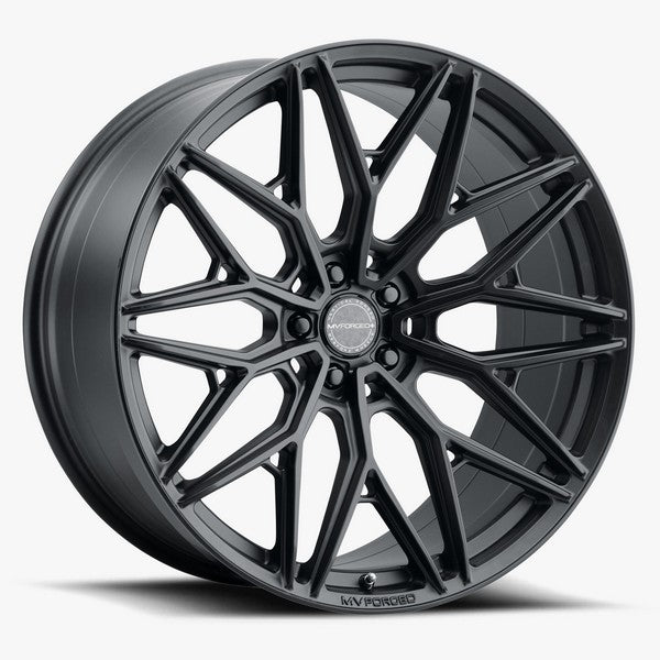 MV Forged MVF2 SATIN BLACK 21x11 0 Custommm 72.6mm - Wheelwiz