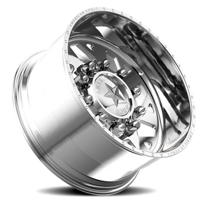 American Force 6D04 Man O'War SD Polished 24x14 -73 8x210mm 154mm - Wheelwiz