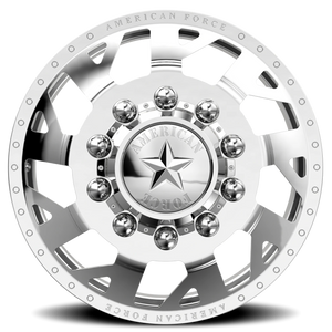 American Force D04 Man O'War DRW Polished 22x8.25 +169 8x165.1mm 117mm - Wheelwiz