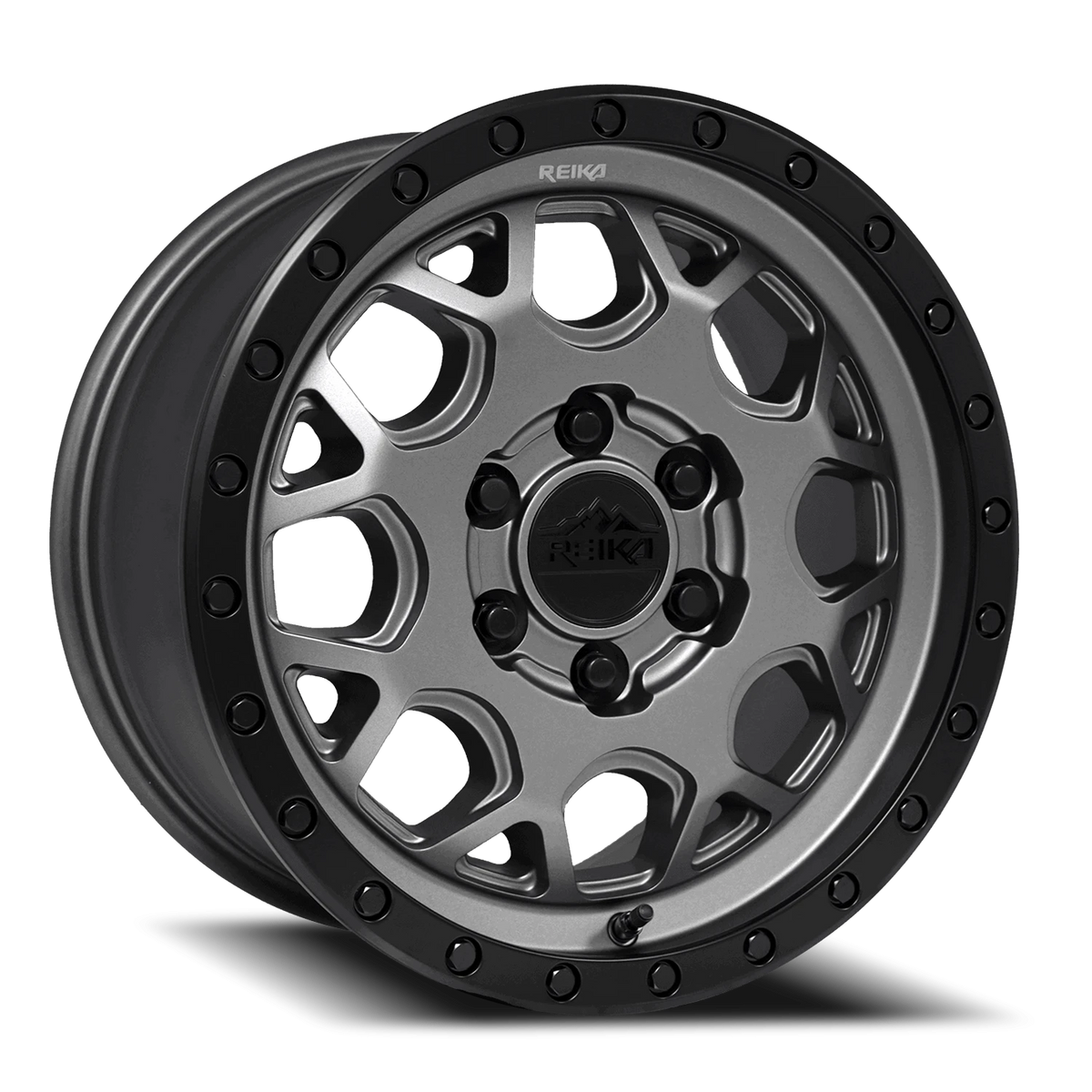 Reika R45 Gunmetal Grey 17x8 +89 6x205mm 161.1mm - Wheelwiz