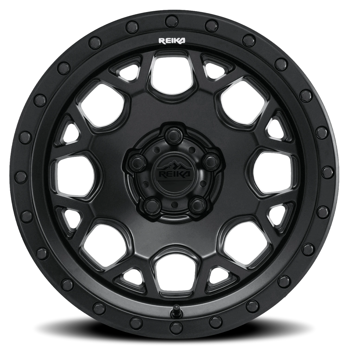Reika R45 Satin Black 17x8 +20 5x114.3mm 73.1mm - Wheelwiz