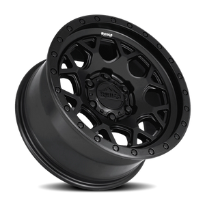 Reika R45 Satin Black 17x8.5 +18 6x139.7mm 106.1mm - Wheelwiz
