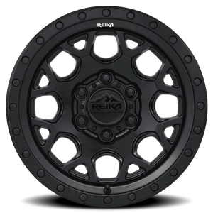 Reika R45 Satin Black 17x8.5 +18 6x139.7mm 106.1mm - Wheelwiz