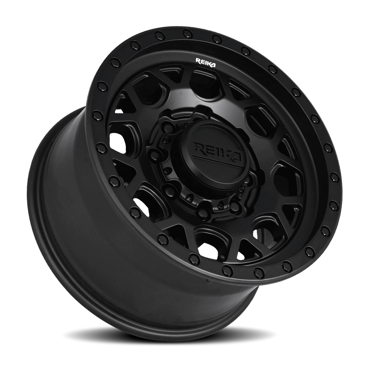 Reika R45 Satin Black 17x9 +18 8x165.1mm 125.2mm - Wheelwiz