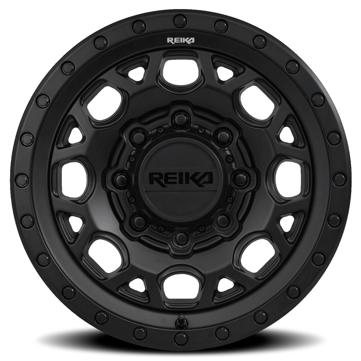 Reika R45 Satin Black 17x9 +18 8x170mm 125.2mm - Wheelwiz