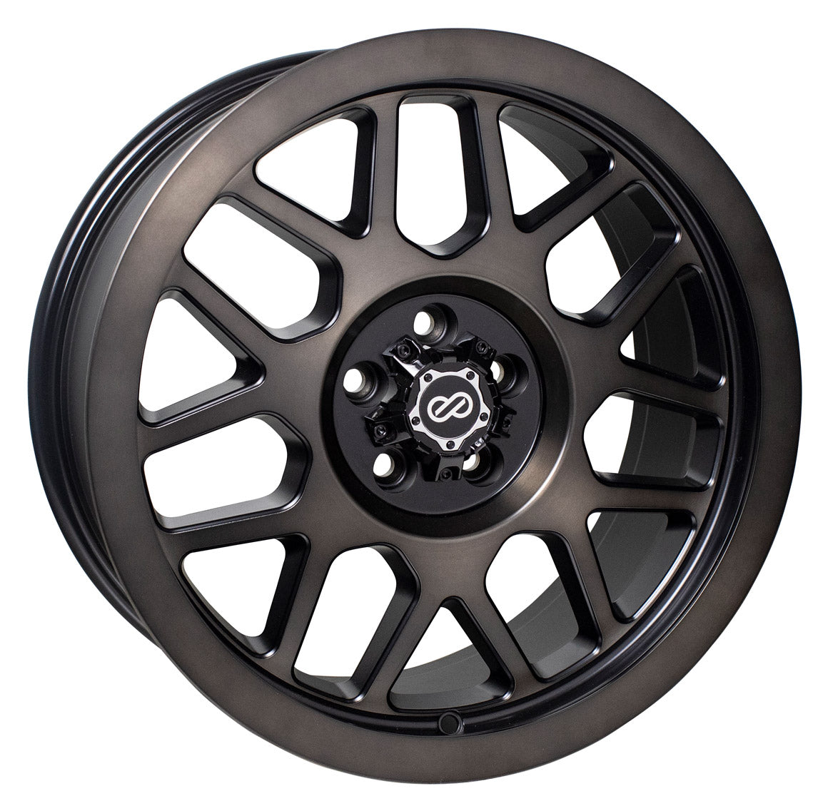 Enkei MATRIX Brushed Black 17x9 +10 5x127mm 108mm - WheelWiz