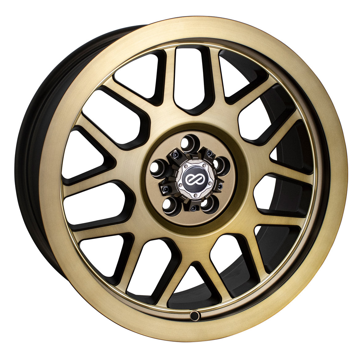 Enkei MATRIX Brushed Gold 17x9 +10 6x139.7mm 108mm - WheelWiz