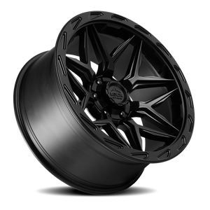 Lock Offroad Matrix Matte Black W/ Matte Black Ring 17x9 0 6x135|6x139.7mm 106.2mm