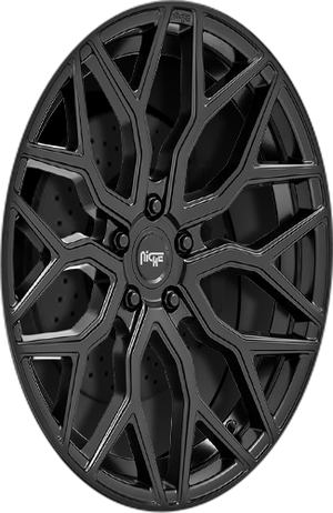 Niche M261 MAZZANTI Matte Black 20x10.5 +20 5x115mm 71.5mm