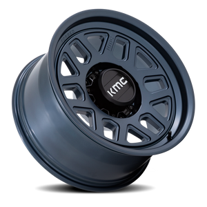 KMC KM451 MESA FORGED MONOBLOCK Metallic Blue 18x9 +18 8x170mm 125.1mm - Wheelwiz
