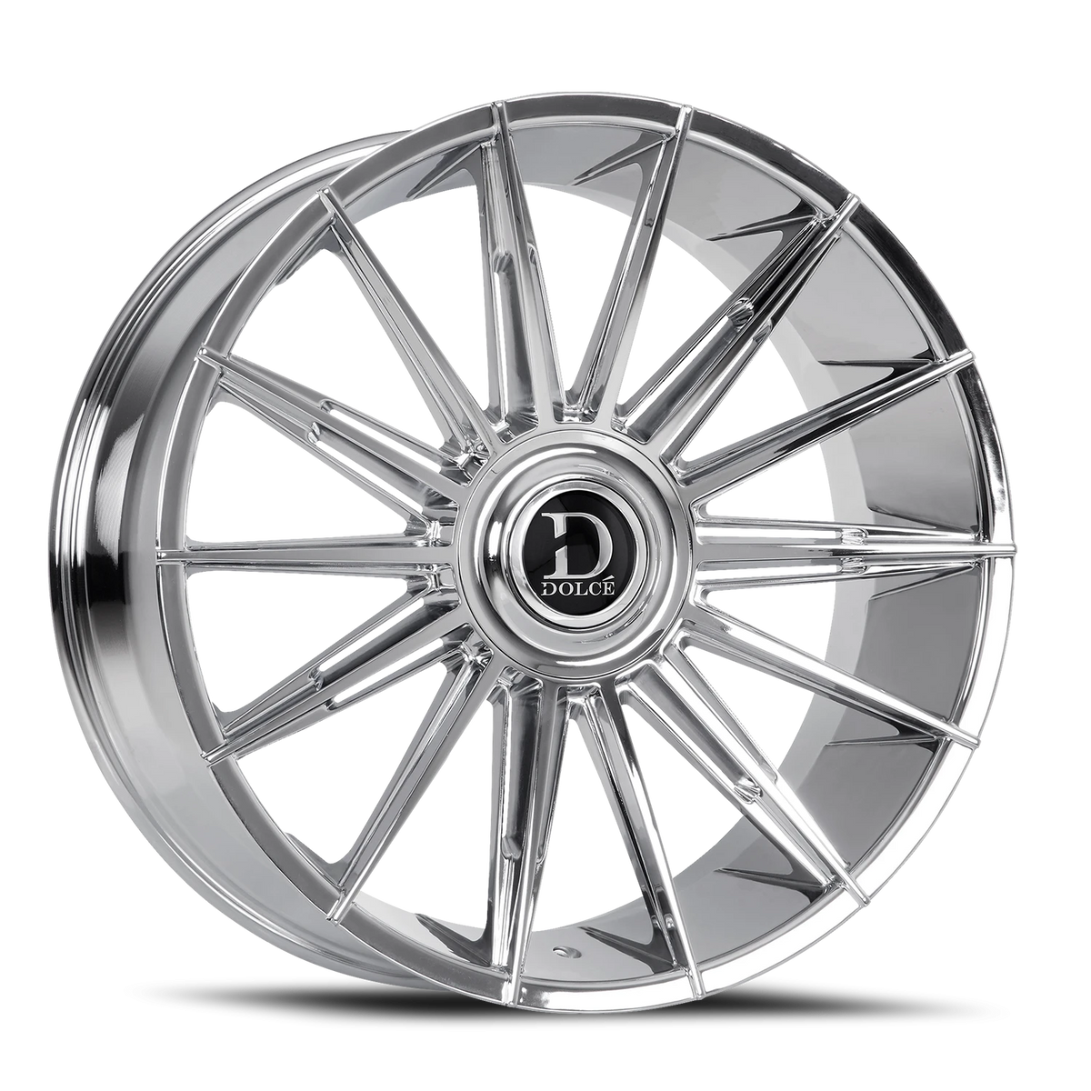 Dolce Luxury Mirelli Chrome 24x9 +15 5x112|5x120mm 74.1mm