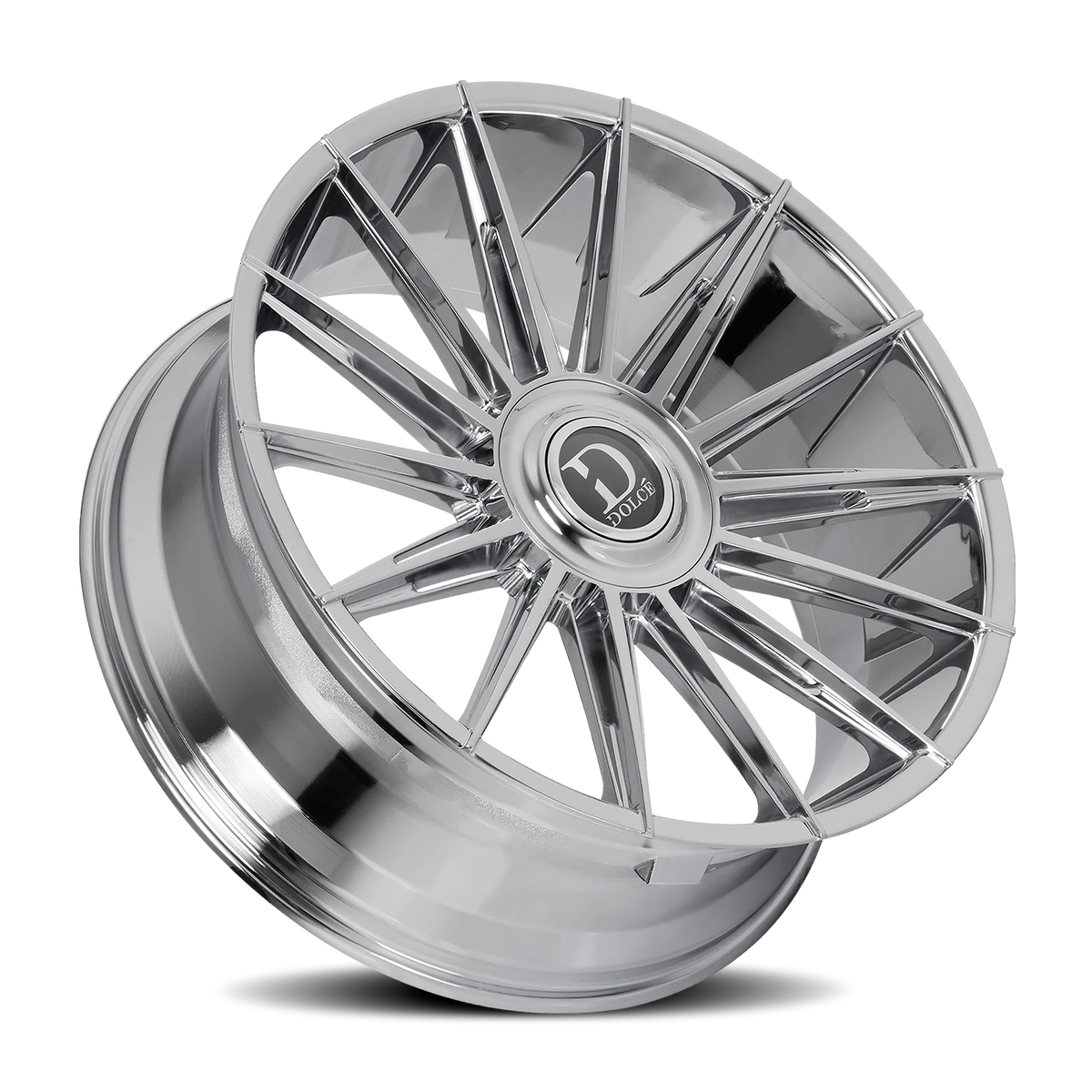 Dolce Luxury Mirelli Chrome 24x10 +20 5x112|5x120mm 73.1mm
