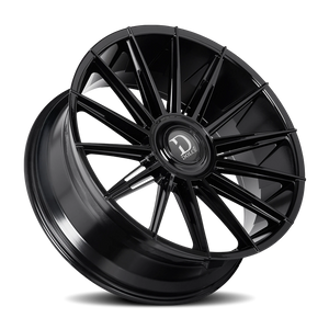 Dolce Luxury Mirelli Gloss Black 24x9 +15 5x112|5x120mm 74.1mm