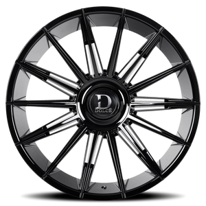 Dolce Luxury Mirelli Gloss Black 24x9 +35 6x135|6x139.7mm 87.1mm