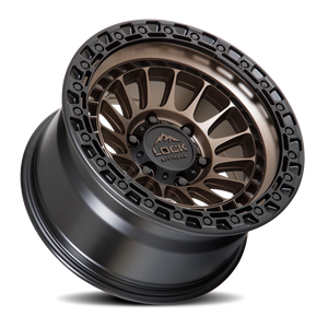 Lock Offroad Mojave Matte Bronze W/ Matte Black Ring 20x9 0 6x139.7mm 106.2mm
