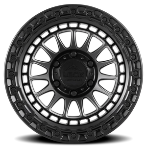 Lock Offroad Mojave Matte Black W/ Matte Black Ring 17x9 +12 5x127mm 71.5mm
