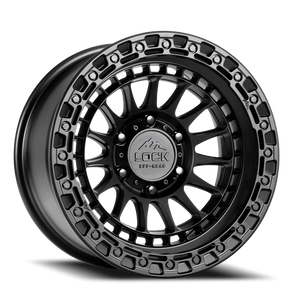 Lock Offroad Mojave Matte Black W/ Matte Black Ring 20x9 0 6x135mm 87.1mm