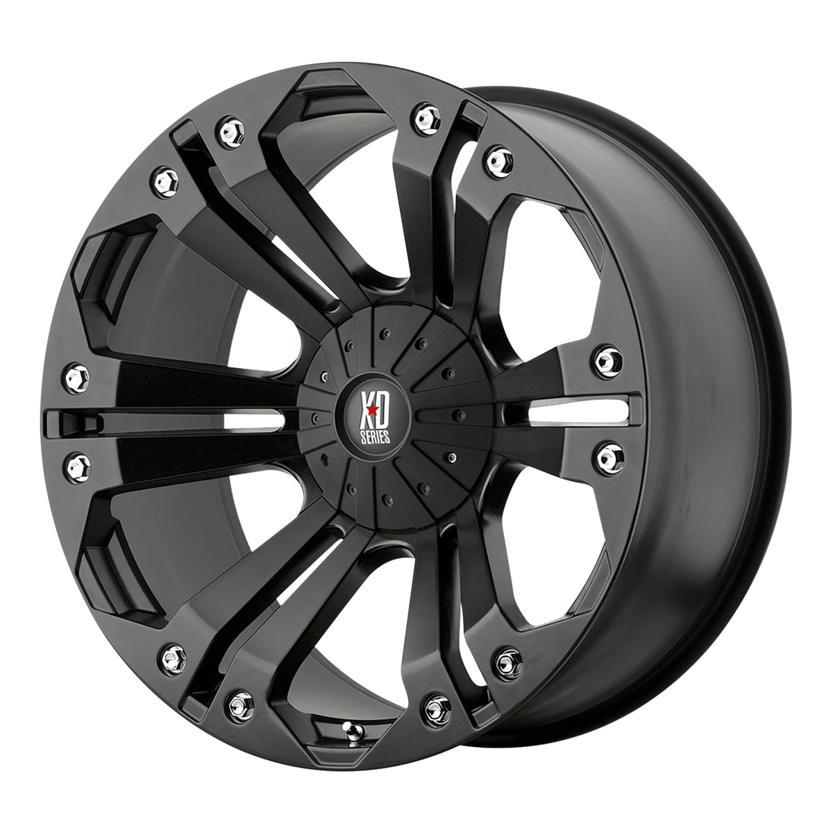 XD Series XD778 MONSTER Matte Black 18x9 +18 5x114.3|5x127mm 74.1mm