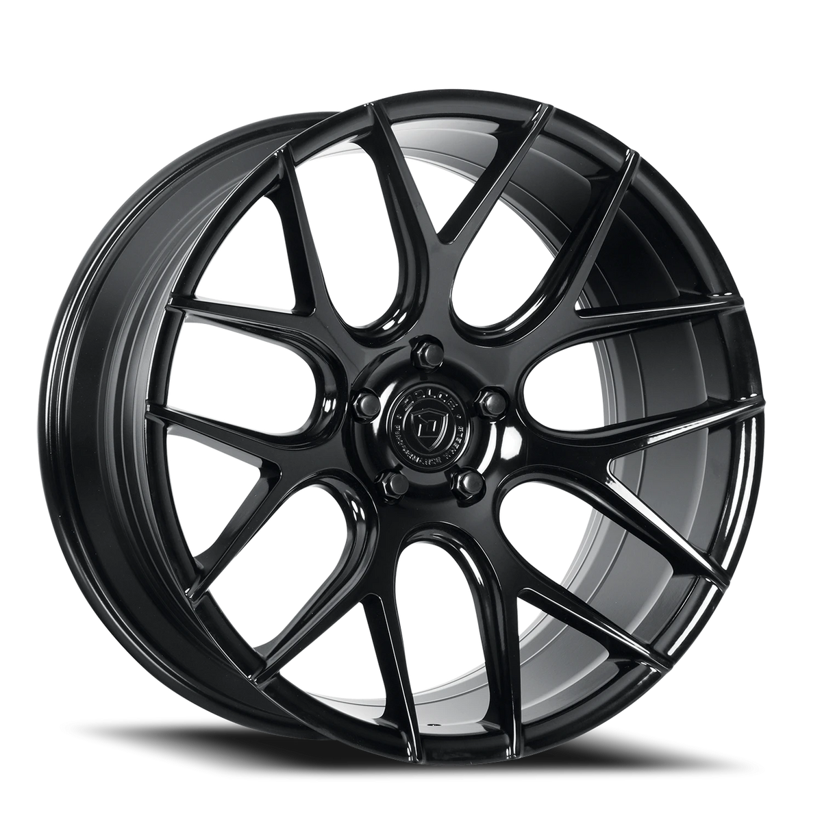 Dolce Performance Monza Gloss Black 20x8.5 +38 5x114.3mm 73.1mm