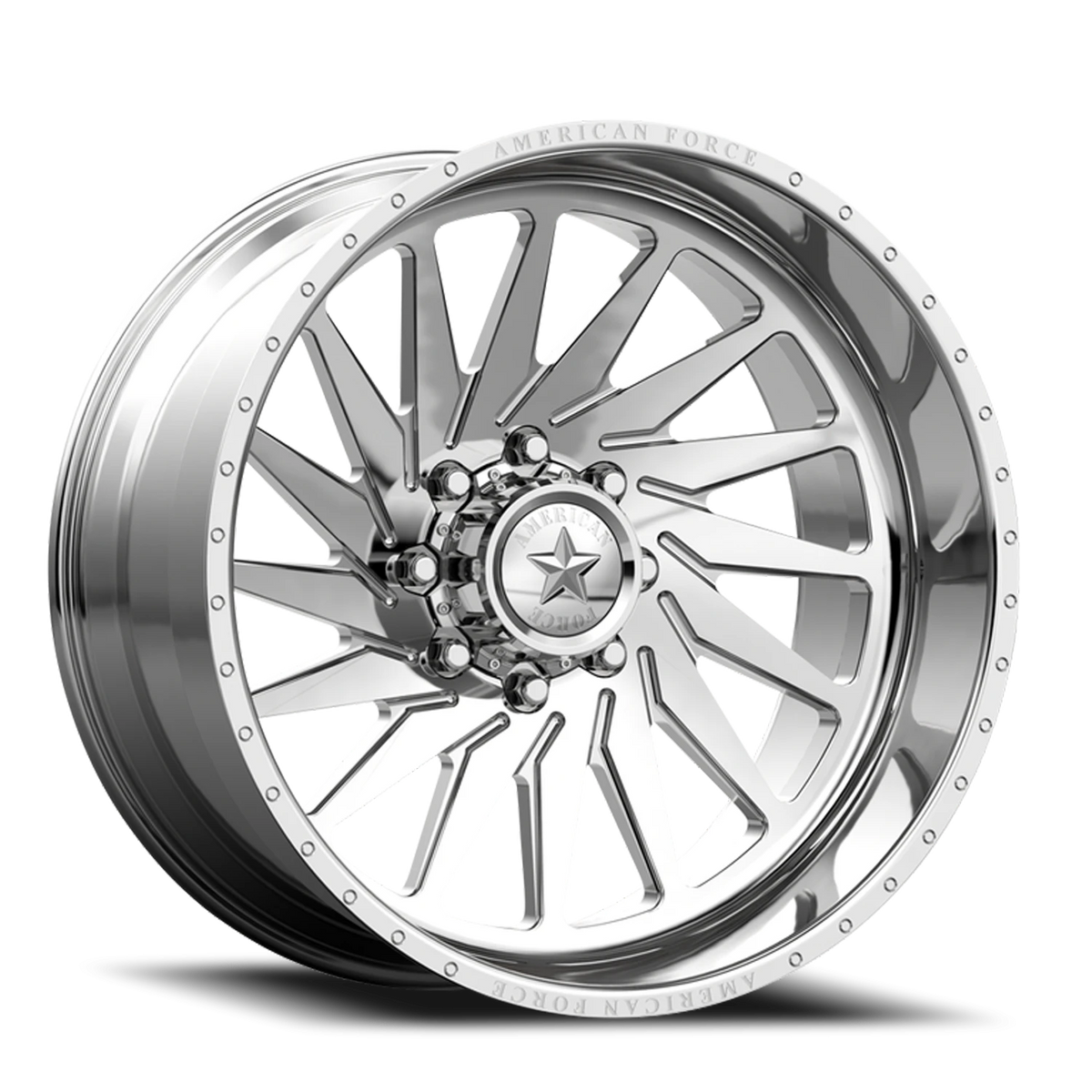 American Force CKH01 Morph CC Polished 22x14 -90 5x139.7mm 108mm - Wheelwiz