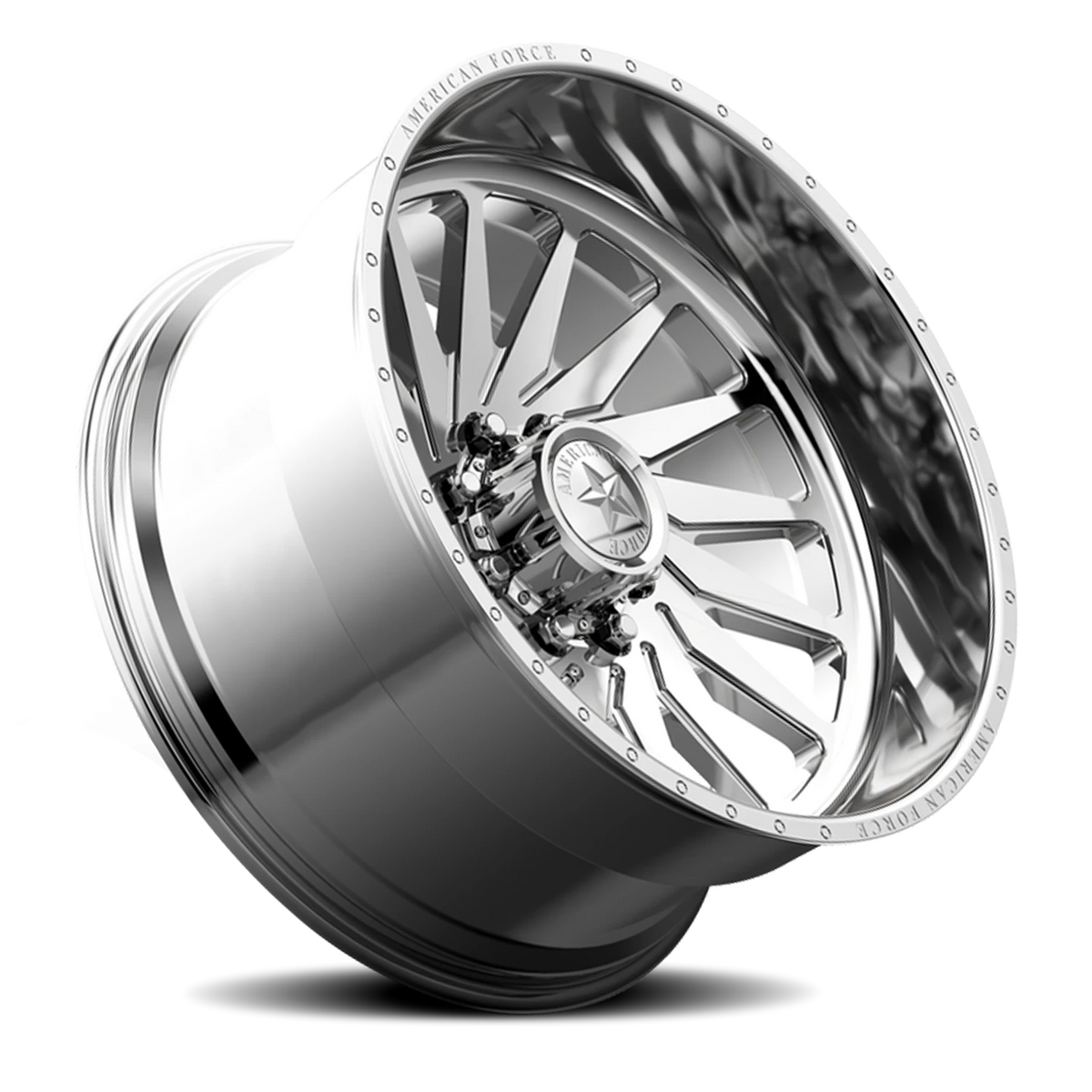 American Force CKH01 Morph CC Polished 24x12 -55 5x114.3mm 71.5mm - Wheelwiz