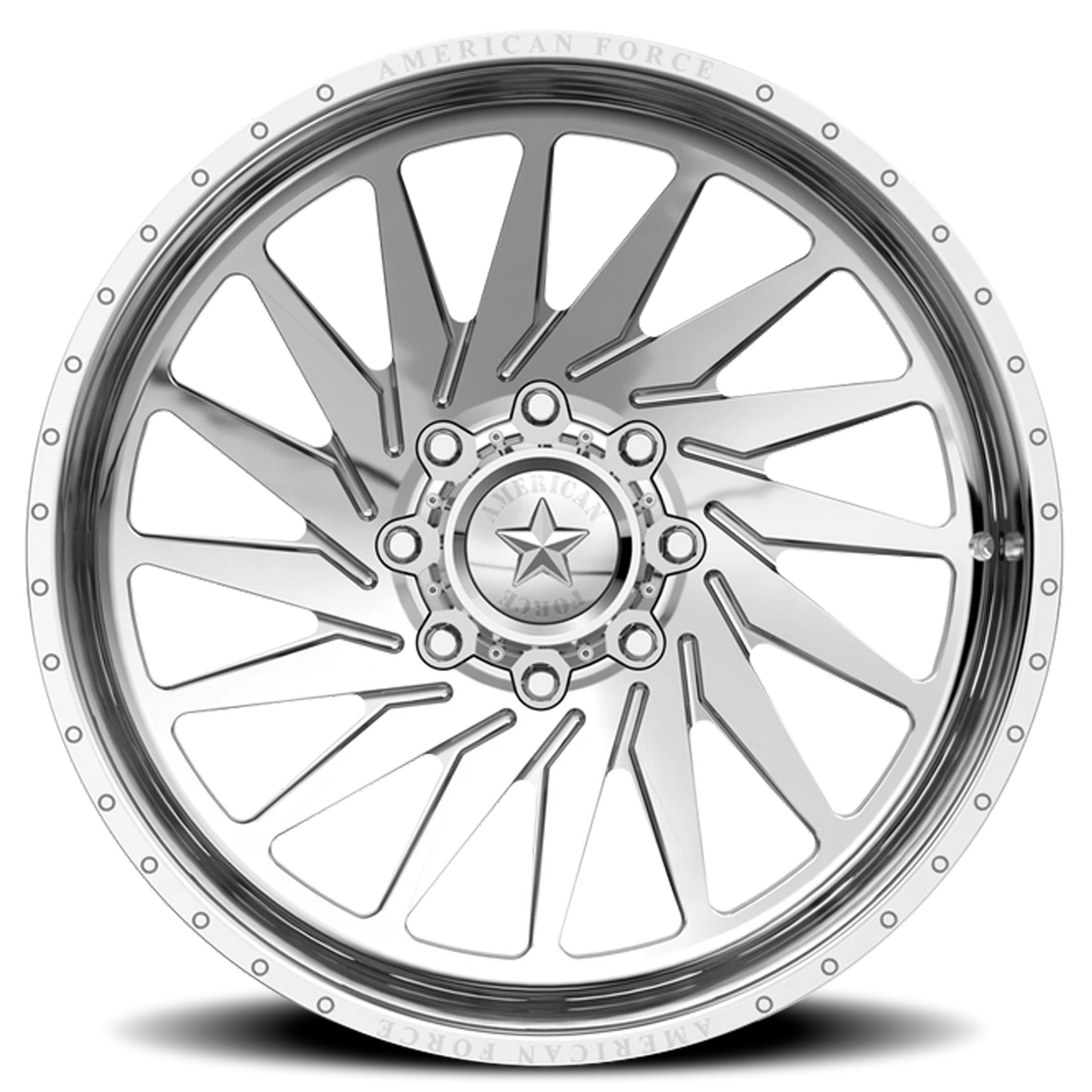 American Force CKH01 Morph CC Polished 22x12 -55 6x135mm 87mm - Wheelwiz
