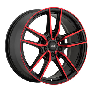 Konig Myth Gloss Black 18x8 +43 5x112mm 66.6mm