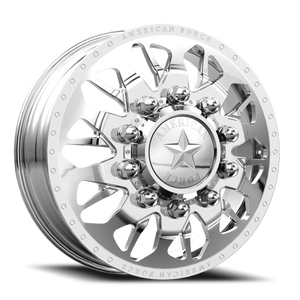 American Force N10 Commander DRW Polished 22.5x8.25 +169 8x200mm 142mm - Wheelwiz