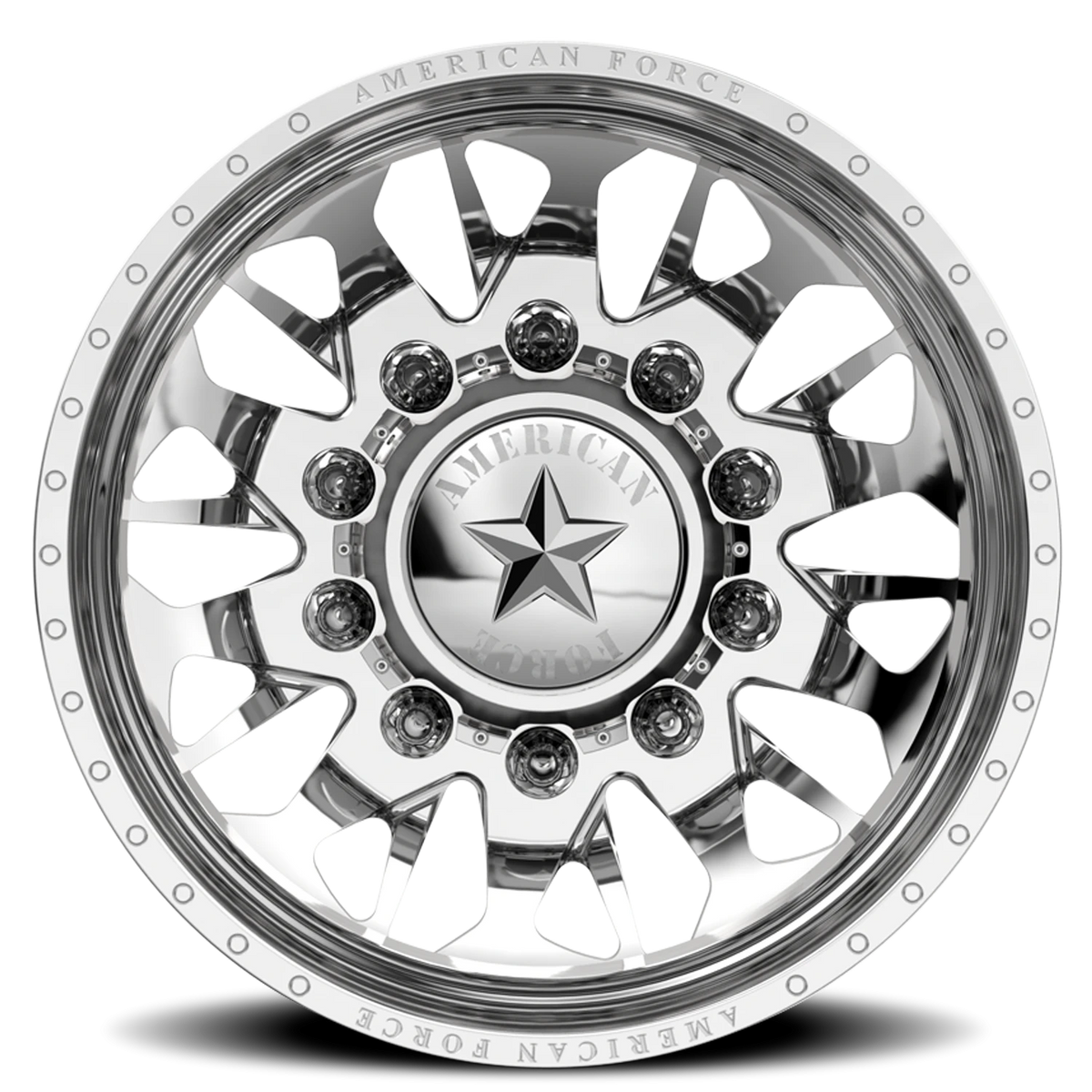 American Force N10 Commander DRW Polished 22x8.25 -145 8x170mm 125mm - Wheelwiz