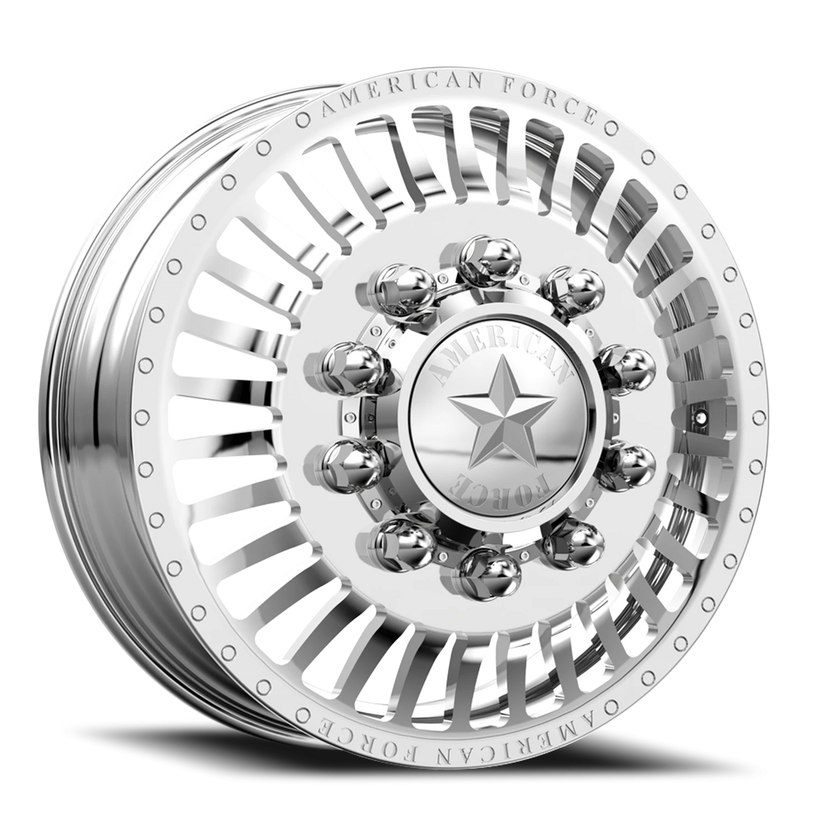 American Force N11 Legion DRW Polished 22x8.25 +169 8x165.1mm 122mm - Wheelwiz