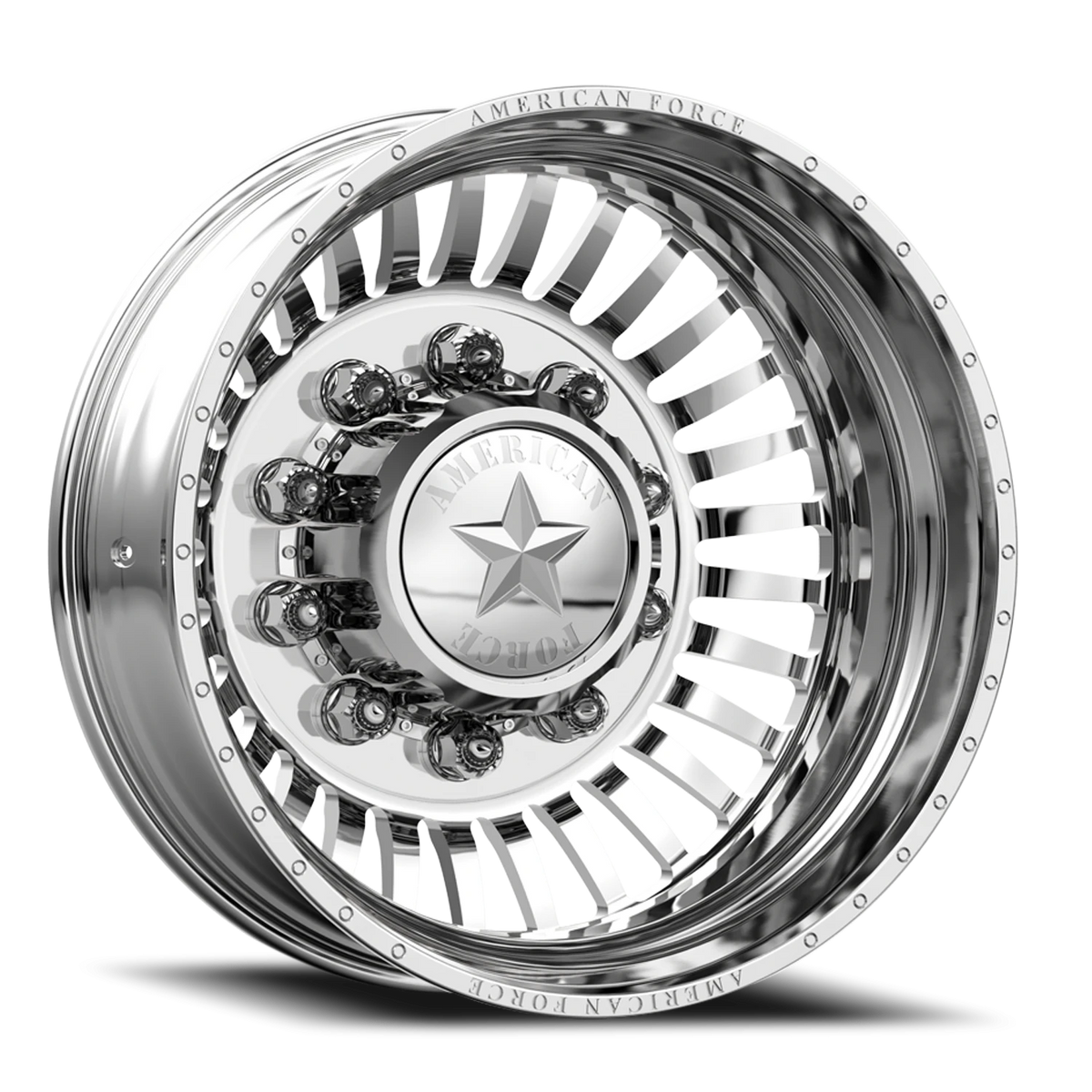 American Force N11 Legion DRW Polished 22x8.25 -145 8x165.1mm 122mm - Wheelwiz